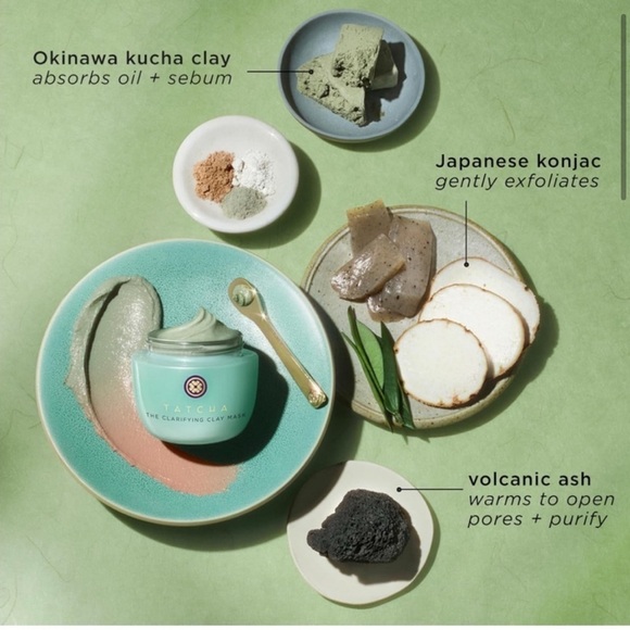 Tatcha The Clarifying Clay Mask - Sealed Box Full Size $70 - Picture 2 of 6